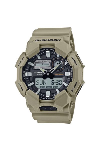 Casio Ανδρικό Ρολόι Casio GA-010-5AER, Quartz, 52mm, 20ATM