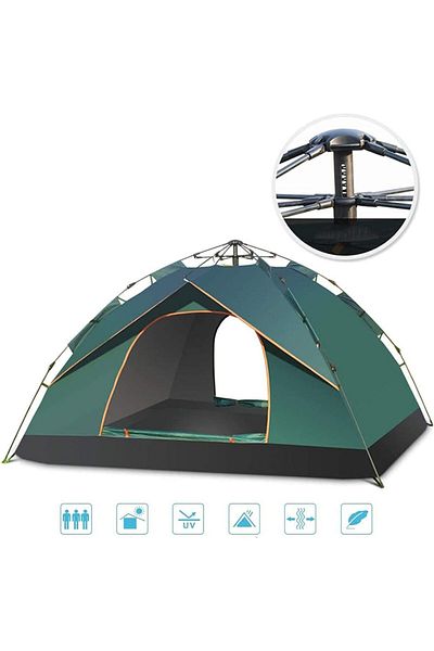 fulina travel tent, portable Oxford cloth waterproof, Automatic folding,2-3 Person for Camping