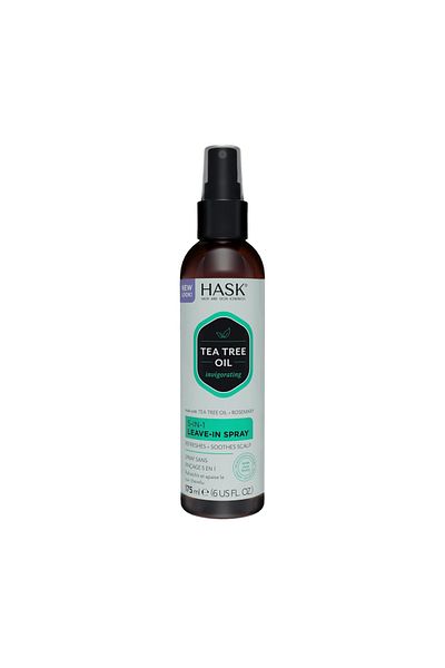 HASK Tea Tree Oil & Rosemary 5-In-1 Leave-In Spray (175ml)