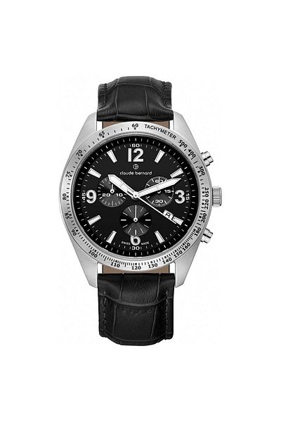 Claude Bernard Mens Watch 10247-3c-nb, Quartz, 44mm, 5atm