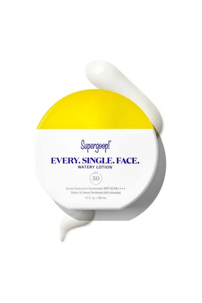 SUPERGOOP! Supergoop! Every. Single. Face. Watery Lotion - 1.7 fl oz - Broad Spectrum SPF 50 PA++++ Sunscreen