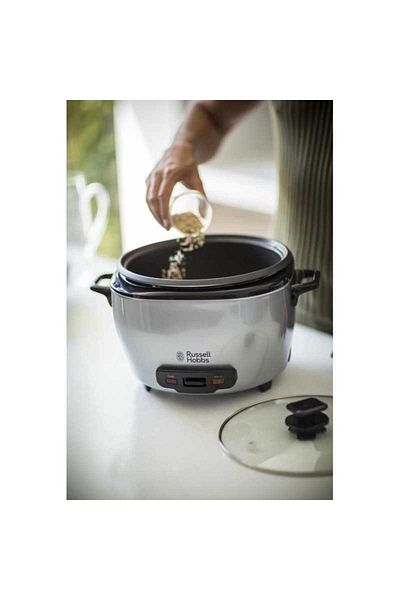 RUSSELL HOBBS Rice cooker with steam Russell Hobbs 23570-56 5L 1000W Stainless steel