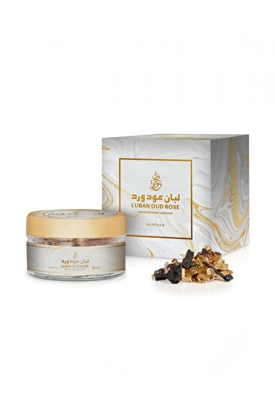 ALREHAB بخور لبان عود ورد 60 جرام