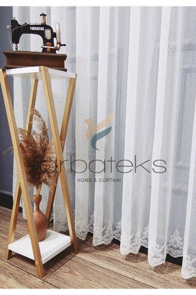 Brillant Lviv Skirt Embroidered Linen Modern Plain 3 Layers Pleated Tulle Curtain