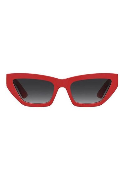Moschino Ochelari de soare pentru femei Moschino MOS182/S C9A/9O, Plastic, Roșu, 55 mm