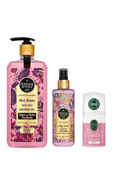 Eyüp Sabri Tuncer Eyüp Sabri̇ Tuncer Love Silky Series Shower Gel, Body Splash, Roll on