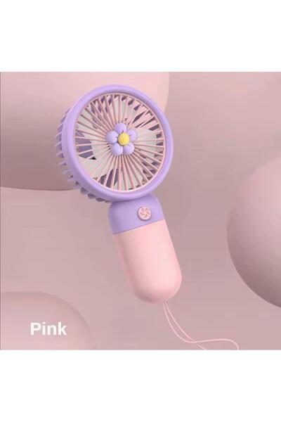 sonx Renkli Mini el tipi şarjlı fan sessiz,güçlü ve taşınabilir rengarenk EL ...
