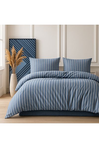 Prime Sleeks Set cuvertură de pilota dublă din flanel 100% bumbac 200x220cm