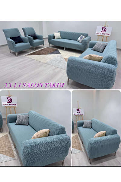 dyg home Koltuk Örtüsü Koltuk Kılıfı 3 3 1 1 Salon Takımı Sofa Cover