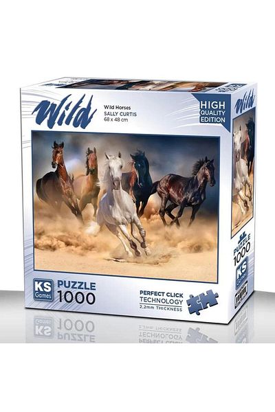 Ks Puzzle Wild Horses Puzzle 1000 Pieces
