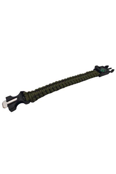 Depox Náramok na prežitie IdeallStore, Military Surplus, paracord, 26 cm