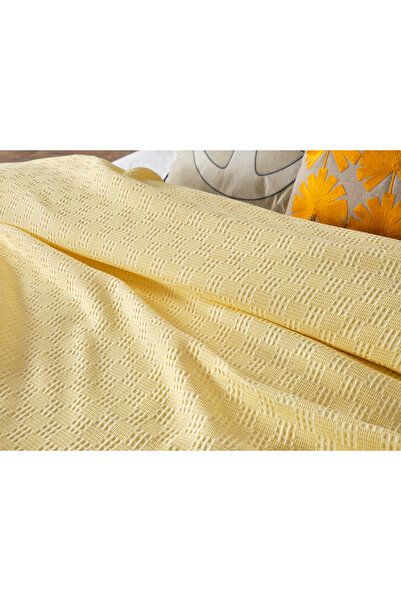 Doqu Home Masal Pike Takımı Çift Kişilik Sarı