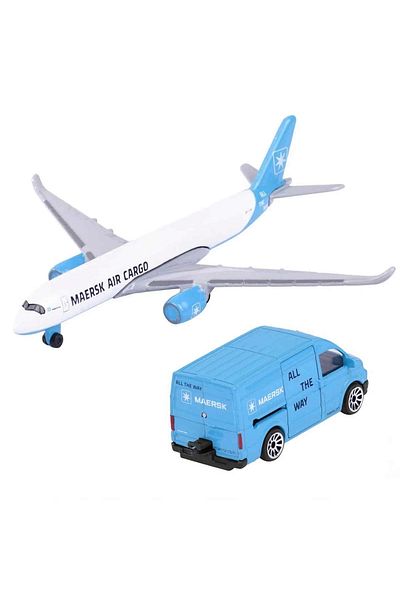 TOYFEST Majorette Maersk Themed Logistics Transport Vehicle