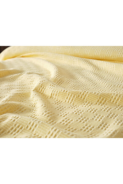 Doqu Home Masal Pike Takımı Çift Kişilik Sarı