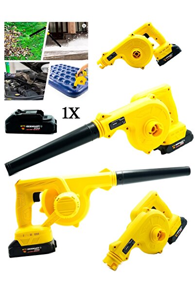 Germany Style Tek Akülü Profesyonel 21v Akülü Kompresör Şarjlı Hava Üfleme Ma...