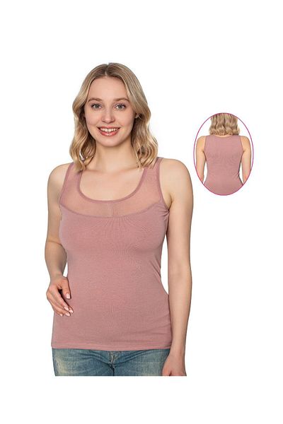 MİSSEMMA Women's Large Size Lycra Undershirt
