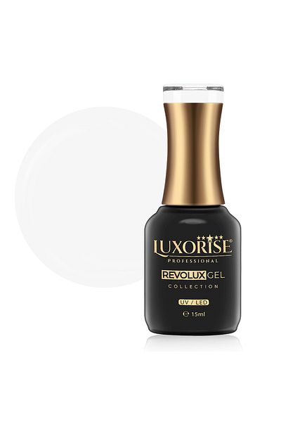 LUXORISE Oja semipermanentă Revolux, Iconic White 15ml