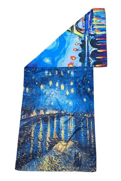 DACSHOP Shawl - Multicolor - Floral