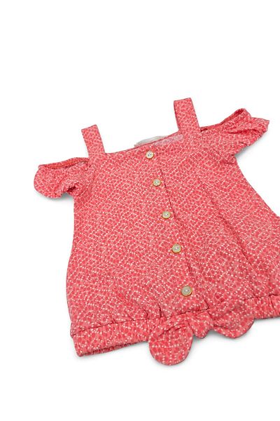 VOY KİDS Girl's Open Shoulder Strap T-Shirt and Tight Shorts 2-3-4-5-6 Years Old Summer Bottom Top Set