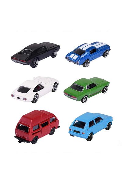 TOYFEST Simba Majorette Vintage Classic Cars 7,5 cm 212052010