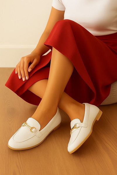 HKM shoes Pantofi de balerină de zi cu zi, cu cataramă, eleganti, confortabili, subțiri