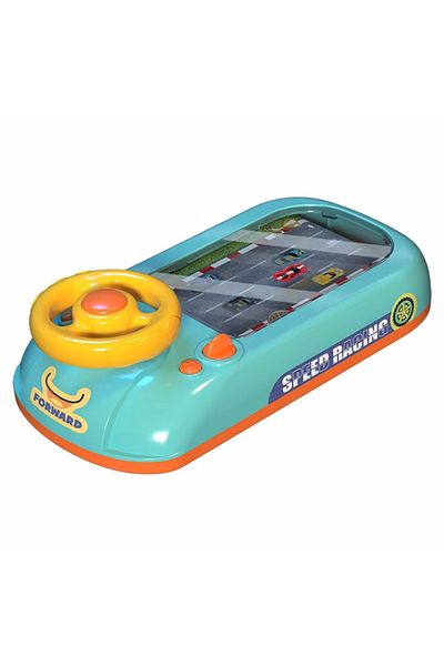 Choice Racing Car Racing Car Electronic Adventure Game Steering Wheel Driving Toy Children Simulation Vehic