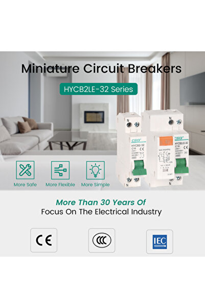 Choice5 قاطع دائرة التيار المتبقي 16A DZ30LE DZ47LE EPNL DPNL 230V 1P+N مع تي...