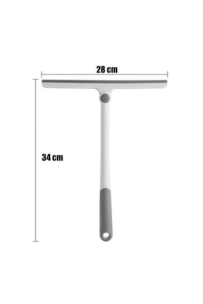 PUFO Racletă practică, reglabilă și rotativă, eficientă pentru curățarea geamurilor, parchetului sau parbrizului