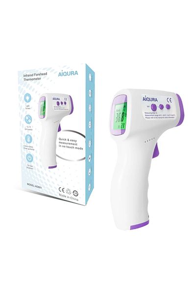 SPEAE White Medical Digital Thermometer Non Contact Infrared Body Temperature Device Fever Measure Tool fo