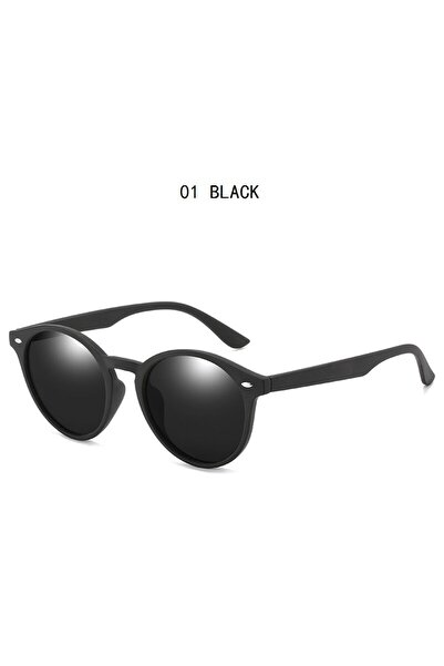 Choice 01 Black Fashion Round Sunglasses Women Men Classic Vintage Driving Tr...