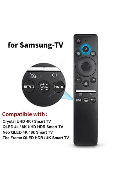 Choice black Replacement Voice Remote Control for Samsung Smart TV Universal BN59 Remote for All Samsung TV