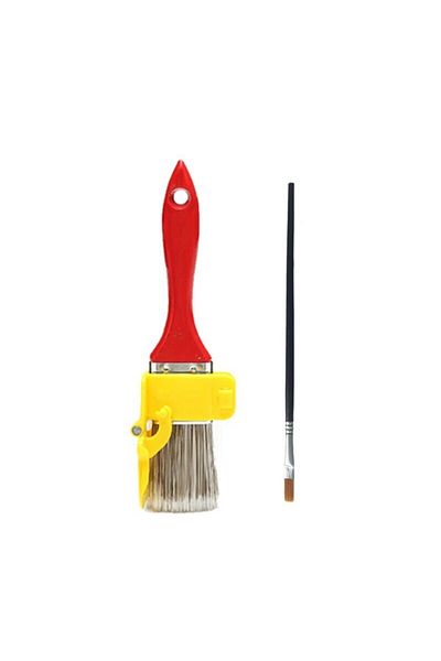 Choice 2pcs Professional Corner Paint Brush For Walls & Ceilings - Handheld Edger Tool With Clean Cut For L