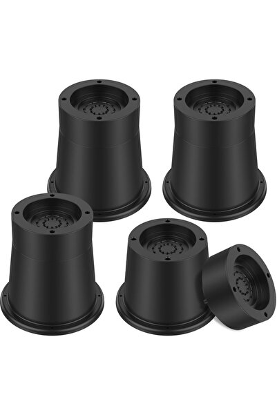 Choice 4 قطع أو 6 قطع من قواعد رفع الأثاث شديدة التحمل، قاعدة رفع أريكة دائري...