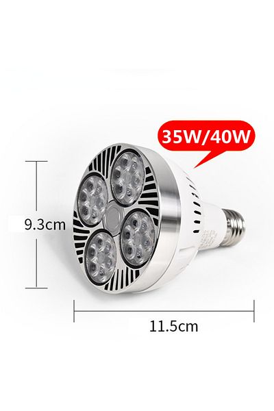 COOINJOY 35w220v BasicEdition White Cool White PAR30 LED E27 LAMP 220v Led Bulb PAR Track Light 45W 30W 3000K