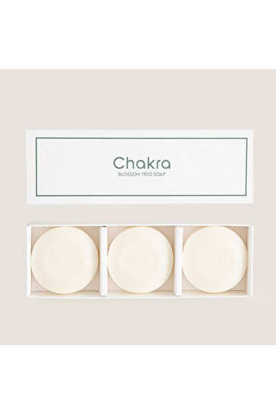 Chakra Blossom Trio Soap Beyaz