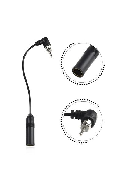 Choice army green Car Stereo Audio Radio Antenna Adapter Vehicle AM/FM Radio Aerial Extension Car General E