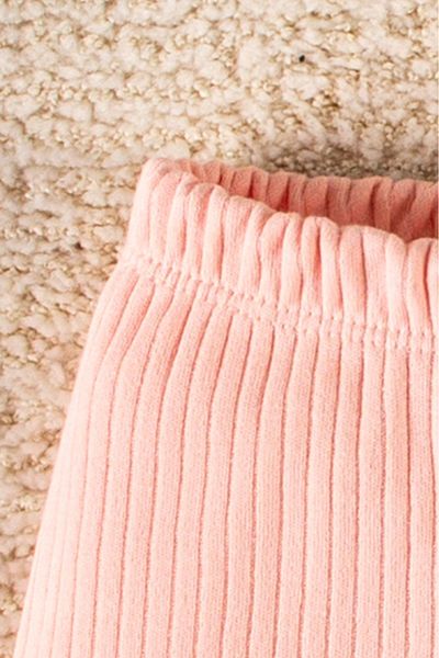 Mai Perla Organic Cotton Ribbed Kids Leggings Baby Leggings
