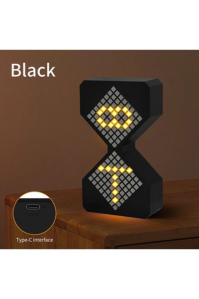 Choice Style 1 2025 Creative Electronic Timer 3D Hourglass Ornament For Bedroom Kitchen Workshop My World P