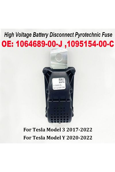Choice 1064689-00-J 1095154-00-C High Voltage Battery Disconnect Pyrotechnic Fuse For Tesla 20-22 Model ...