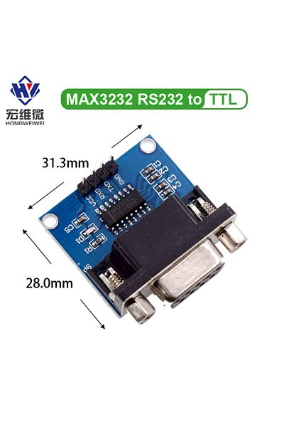 Choice Rs232 Female Max3232 Rs232 To Ttl Serial Port Converter Module Db9 Connector Max232 For Arduino