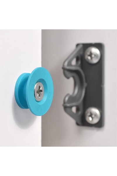 Button-Fix Sistem de fixare ascuns pentru panouri, suporturi și mobilier, Button-Fix tip 2, pachet de 100 bucăți