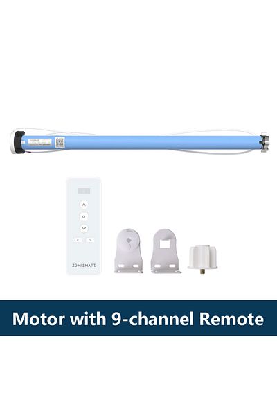 Choice Motor with R9 Zemismart Matter Over WiFi 2N Roller Shade Blinds Motor for 37 38mm Tube Homekit Googl