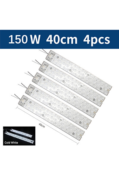 Choice وحدة LED بيضاء باردة 6500 كلفن 40 سم 5 قطع 150 واط شريط إضاءة سقف 220 فولت لوحة LED 30 واط 36 واط بديل LED
