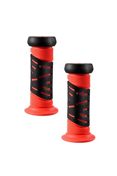 Choice Red Bike Handle Grips Durable Anti Skid Grips Handle Bar Grip for Child Boys and Girls Children Bike