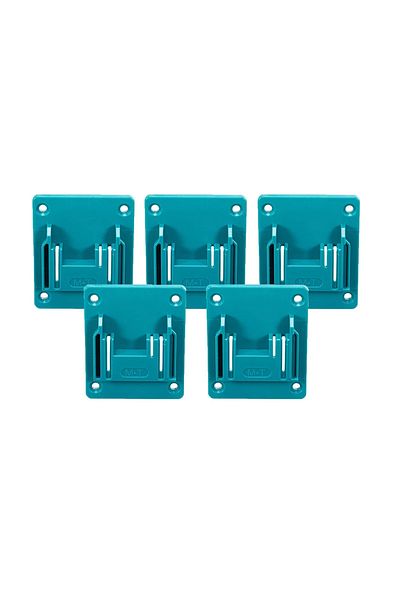 Choice Blue 5 Packs Tool Holder Dock Mount for Makita 18V Li-ion Drill Tools Holder, Hanger