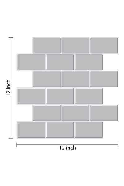 Choice 10 قطع VP111 ملصقات حائط مترو الأنفاق قابلة للتقشير واللصق، ورق حائط ف...