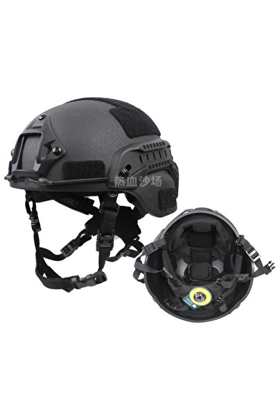 Choice1 خوذة تكتيكية BK MICH2000 للتدريب العملي الخاص NIJ IIIA ويندي وسادة تع...