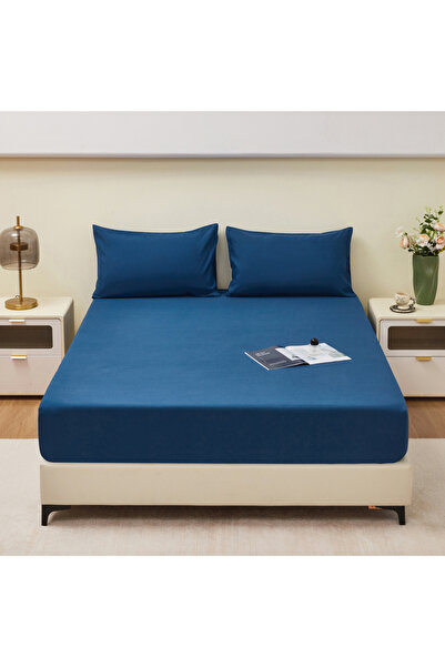 Choice واقي مرتبة J101 آمن ومقاوم للماء، أزرق ملكي، مقاس 140×200×30 سم، ناعم ...