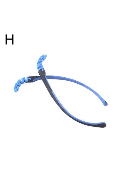 Choice أرجل نظارات سيليكون مضادة للانزلاق للأطفال، ذراع نظارات بديلة قابلة لل...