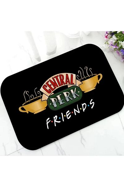 Choice 40X60CM(1.3X2FT X-SHR 1 VIKAMA Old Friends Small Fresh Carpet Comfortable Entrance Door Floor Mat Be
